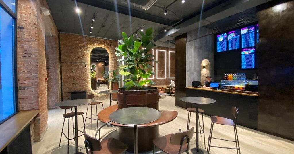 Full-service restaurant using QR ordering to reduce staff workload