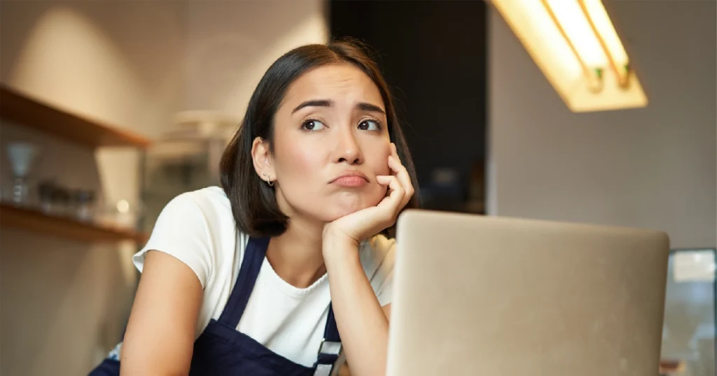 Restaurant owner choosing the right digital ordering system for on-site service and operations