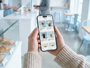 Secure QR ordering system connected to POS for high-volume restaurant operations
